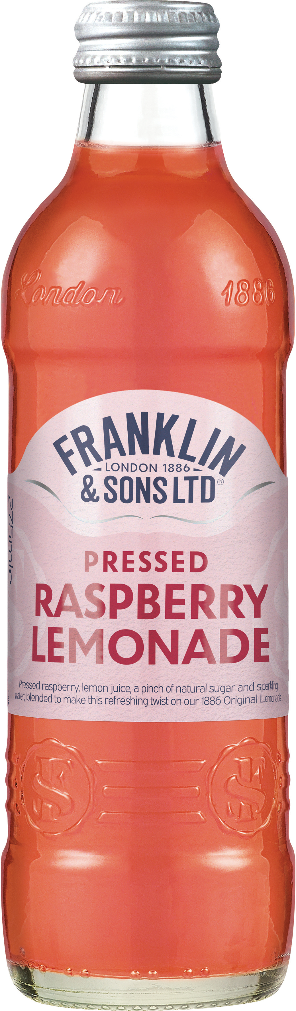 F&SONS RASP LEMONADE 275X12